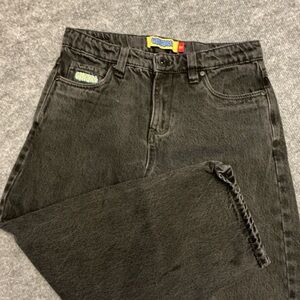 Empyre Black Denim cropped jeans
